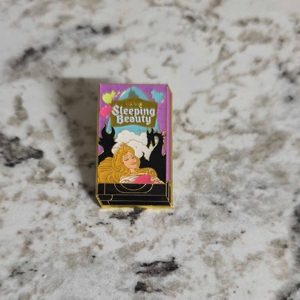 Sleeping Beauty VHS Loungefly Pin